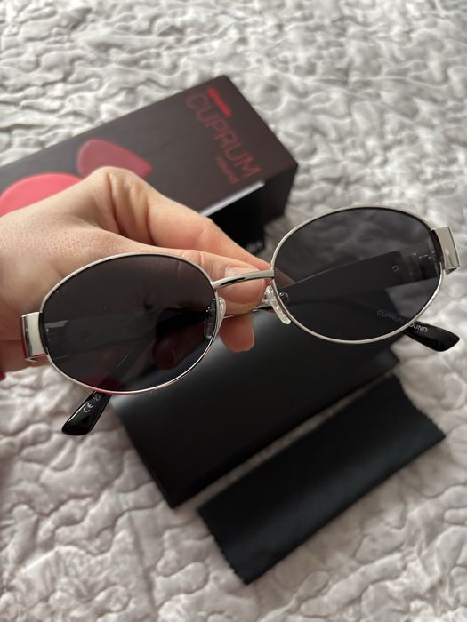 Dr Franklin Round Cuprum Sunglasses