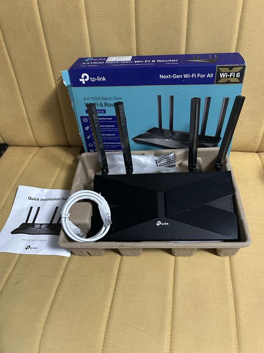 Wifi роутер:tp link ax1500