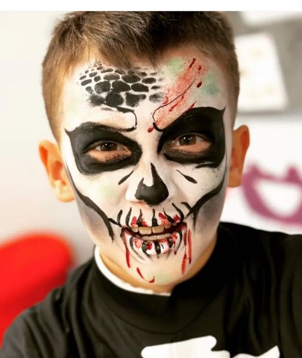 Грим,Аквагрим. Рисунки гипоаллергенными красками