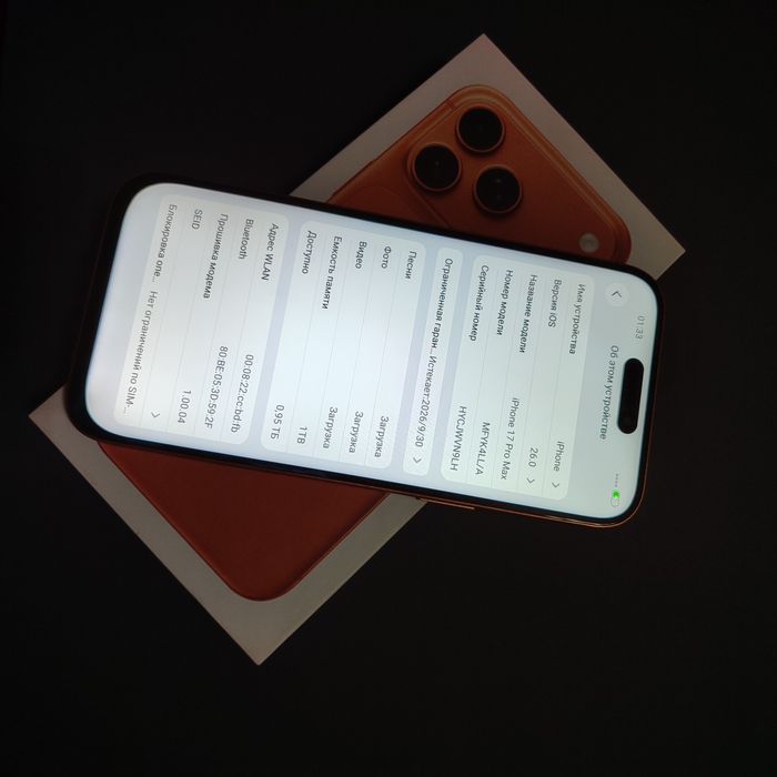 iPhone 17 Pro Max ideal karobka