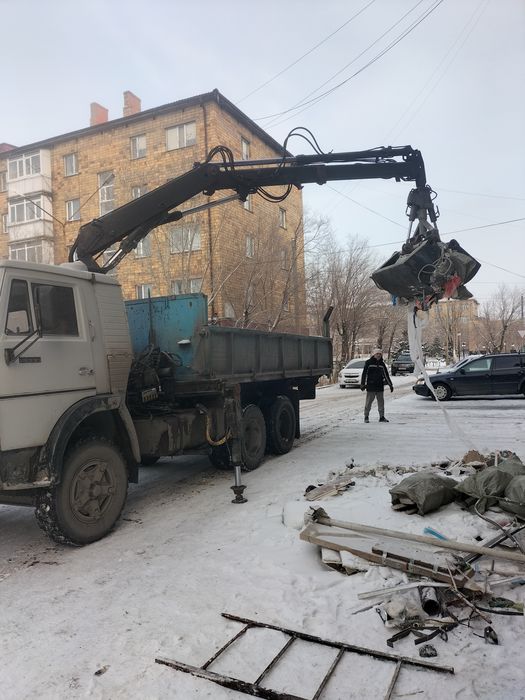 Обмен грейфер манипулятор самосвал три в одном