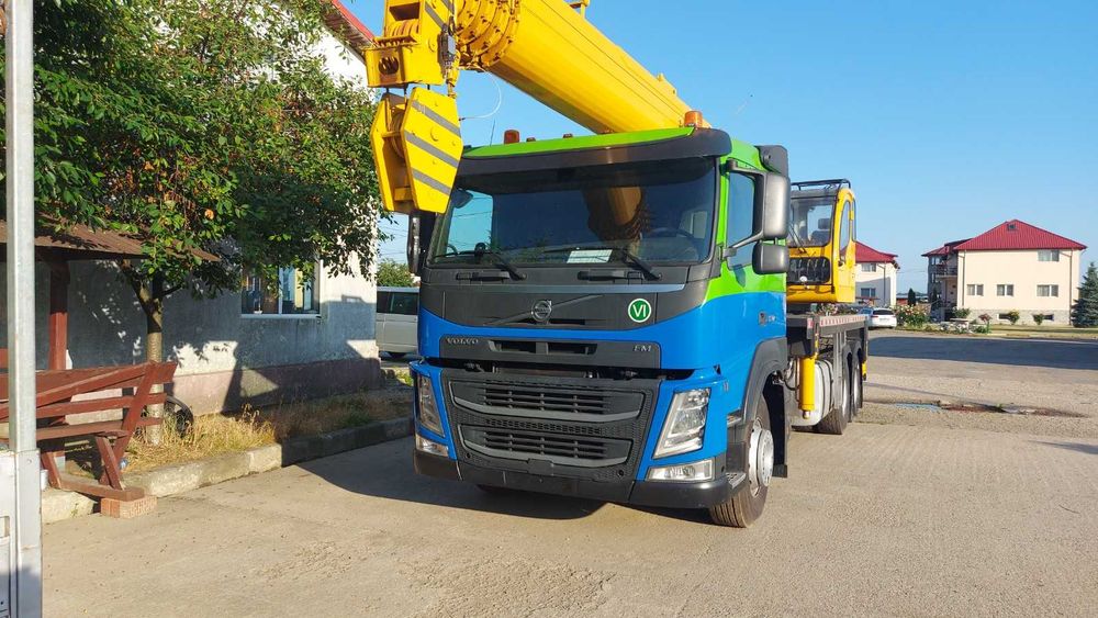 Volvo FM 11 ,2019 ,7000km , macara noua 30 tone 35 m brat