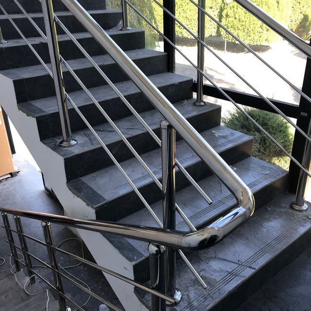 Перила из нержавекий качества горантия