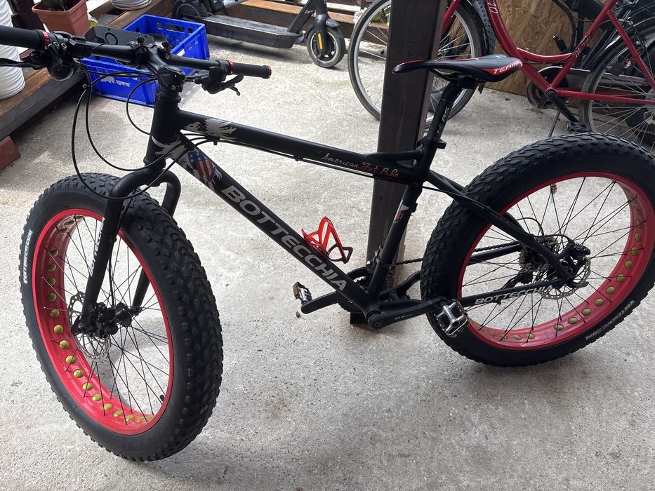 Bicicleta fat bike americana shimano frane hidraulice