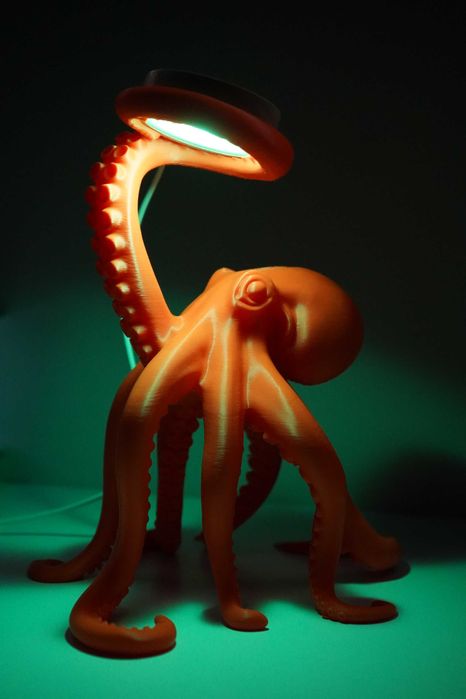 Lampa Octopus 3D Print