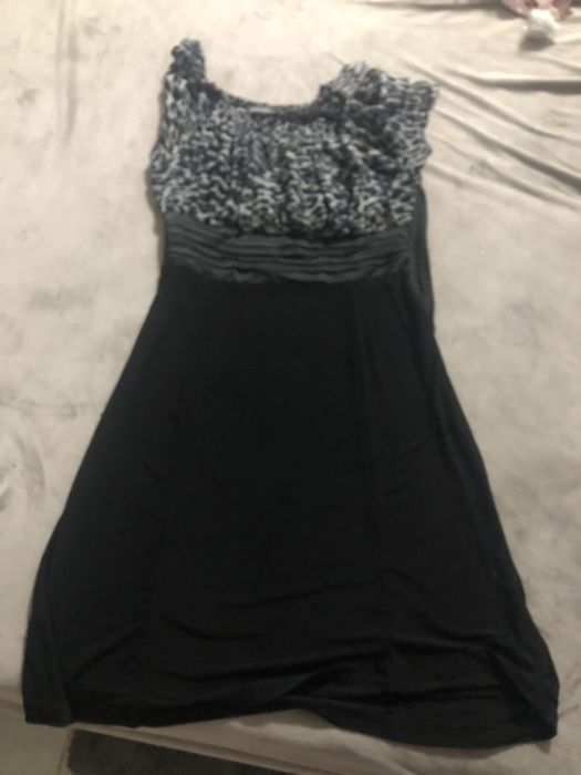 Rochie neagra  midi de vara
