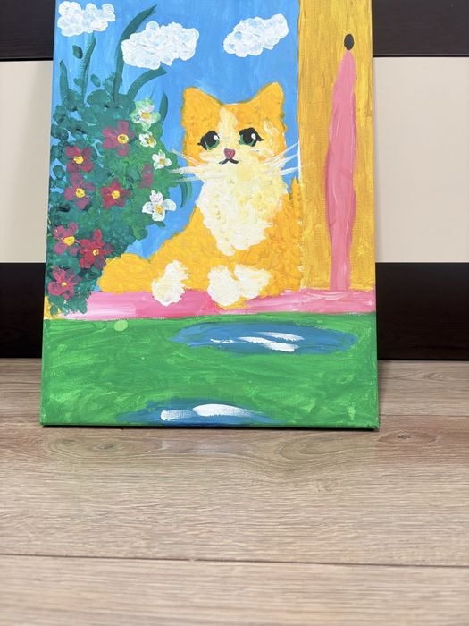 «Рыжий кот» картина