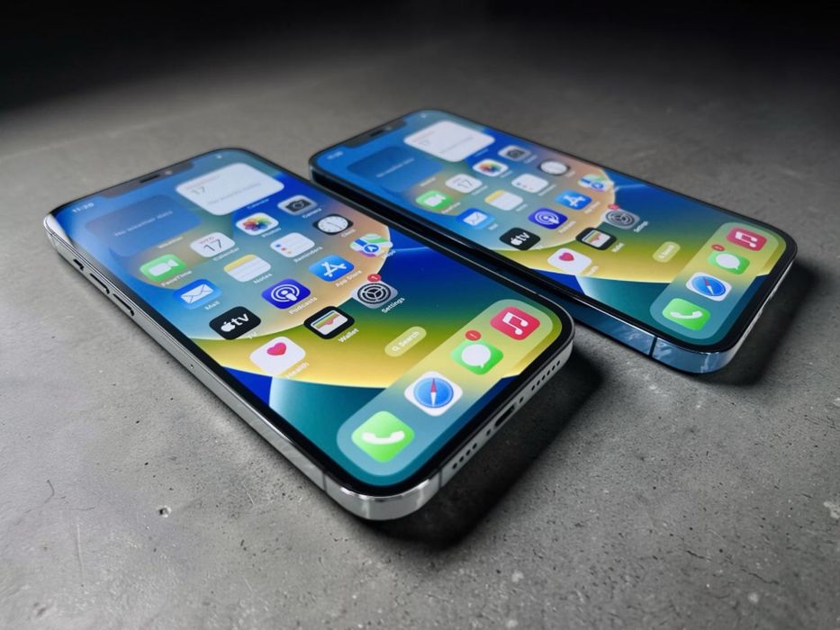 Apple iPhone 12 Pro Max 256GB Blue / Graphite 100% Батерия! Гаранция!