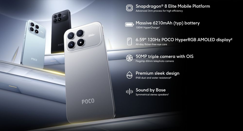 Poco F8 Pro E sim глобальная версия