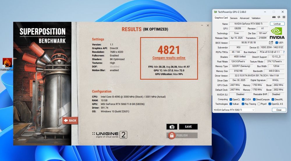 Nvidia rtx 5060ti 8gb