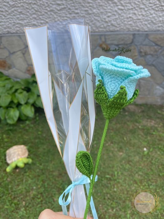 Плетена роза / Плетено цвете / Плетен Букет /Плетени цветя