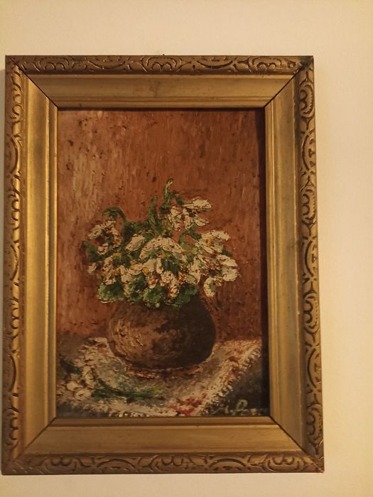 Tablouri vechi și unul original.