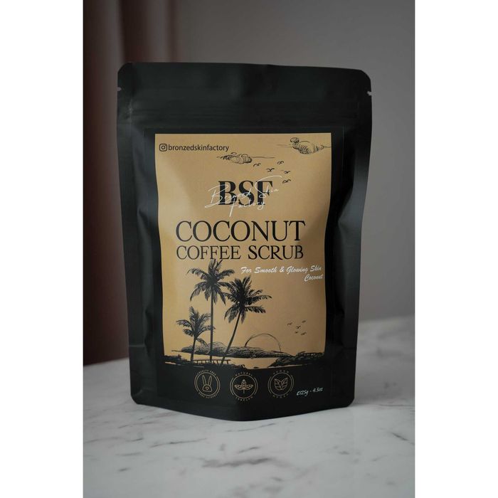BSF COCONUT COFFEE SCRUB ексфолиант за тяло КОКОС 125 г