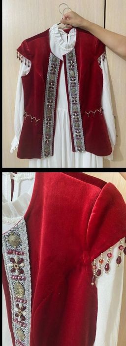 Кажекей с платьем