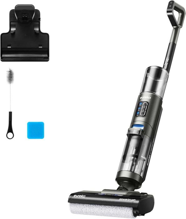 Безжична прахосмукачка за сухо и мокро почистване Eureka Rapidwash NEW430BL