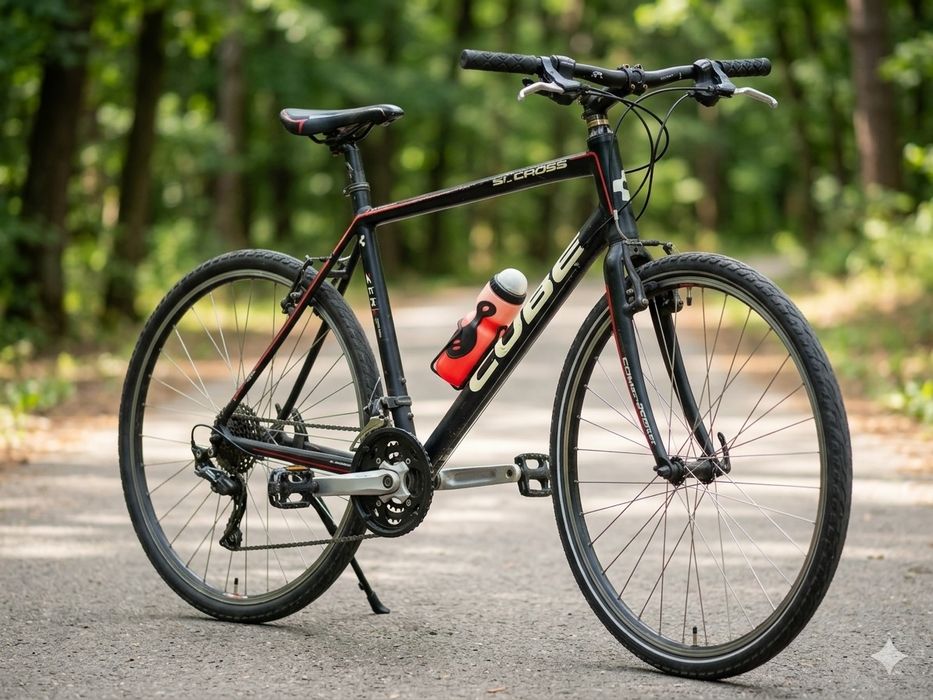 Bicicletă Cube SL Cross 28" – Echipare completă Shimano Deore