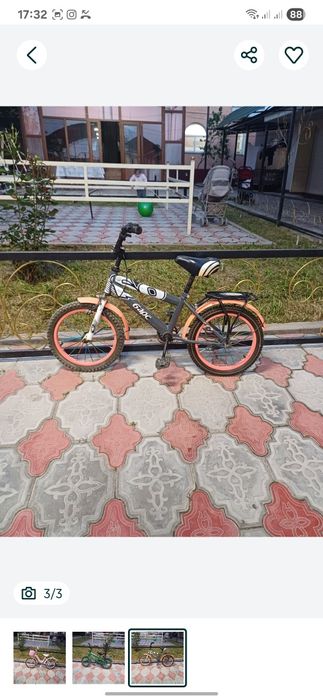 Детский велосипед 3 шт