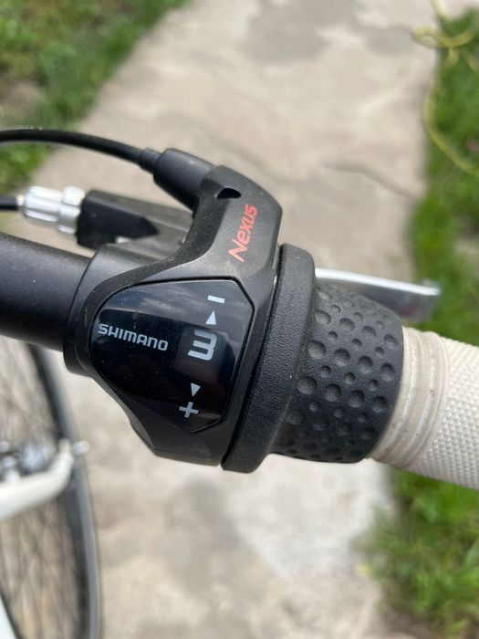 Велосипед белый для подростка