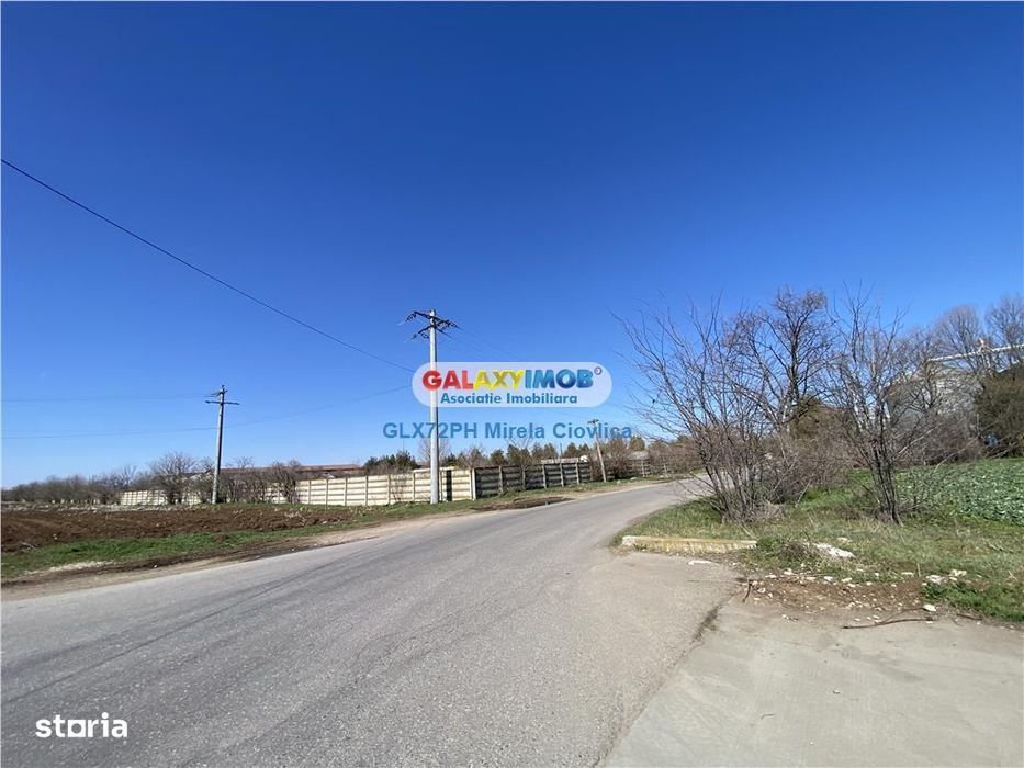 Vanzare teren industrial Paulesti Prahova gata de construit