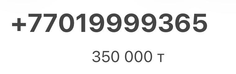 VIP номера Kcell