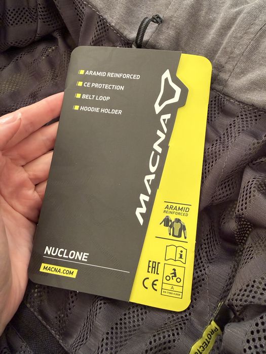 Hanorac Macna Moto cu protectii umeri si coate