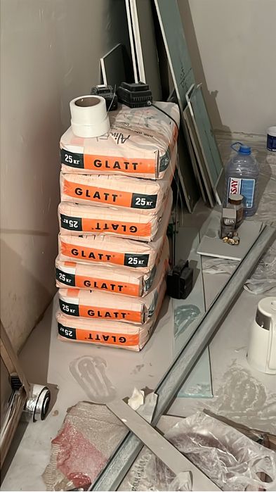 Глат Glatt (7мешков) + экопол (5 мешков)