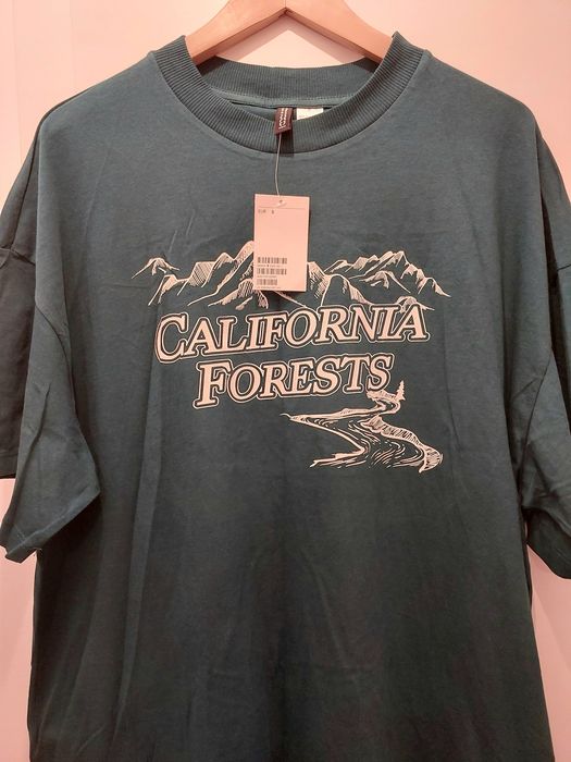 Tricou verde oversized H&M