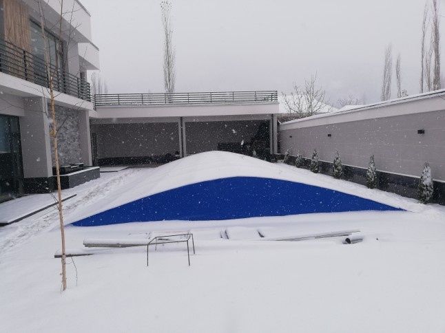 Бассейн учун банер копламалари