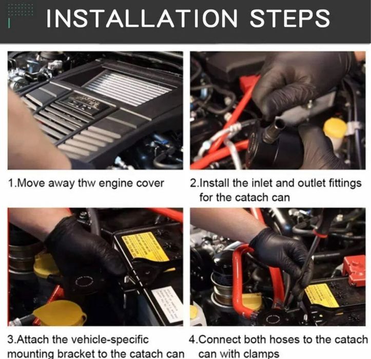 Epurator Gaze Captator Ulei Rezervor Oil Catch Can Decantor Universal