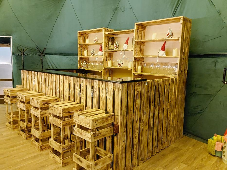 Торговое оборудование из паллет