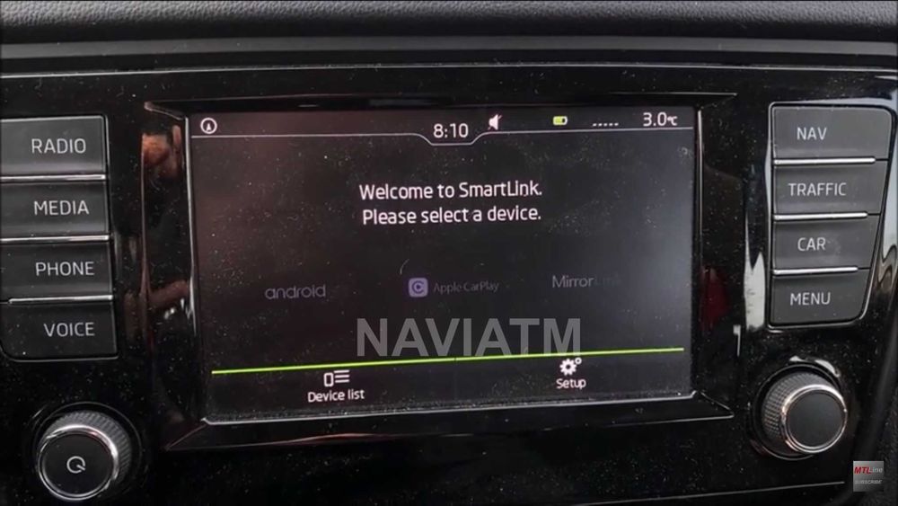 Skoda cheie SmartLink Apple CarPly Android Octavia Superb Karoq Kodiaq