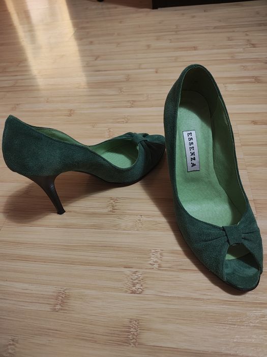 Pantofi dama piele intoarsa