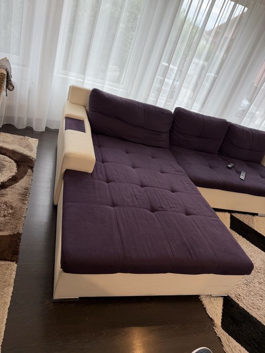 Vand coltar extensibil cu lada