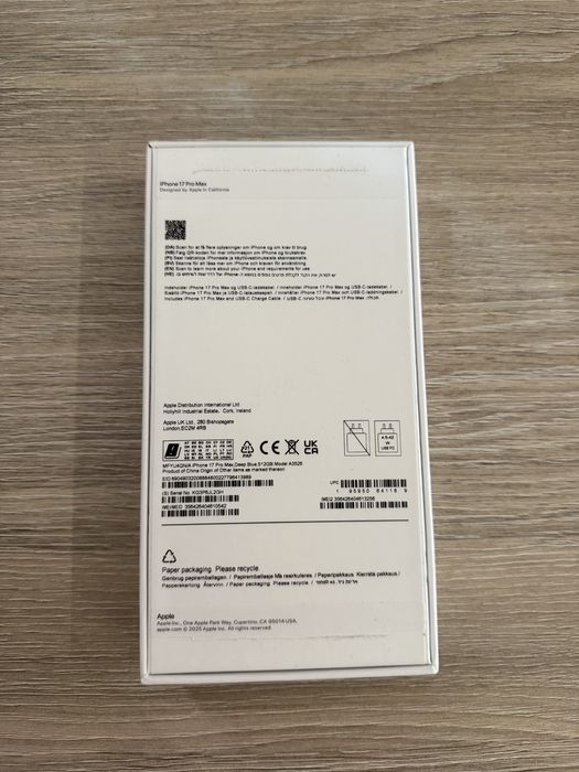 Iohone 17 pro max
