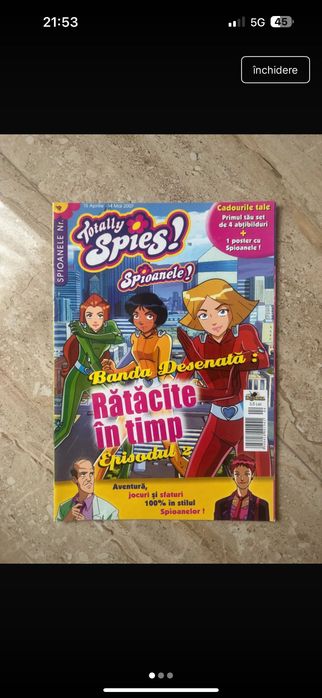 Totally spies ! Spioanele benzi desenate în română