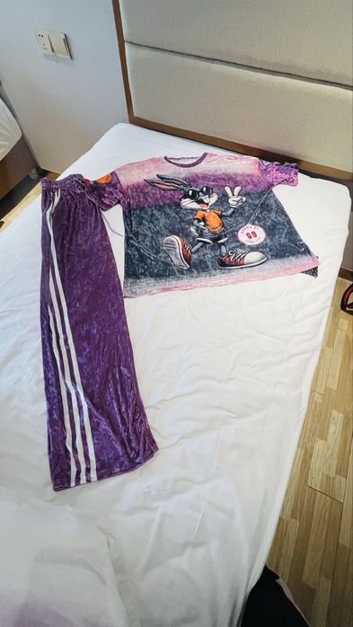 Костюм бархат  прохладный