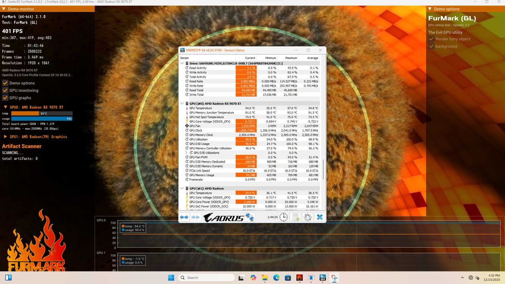 PC Gaming Ryzen 7 7800X3D RX 9070 XT