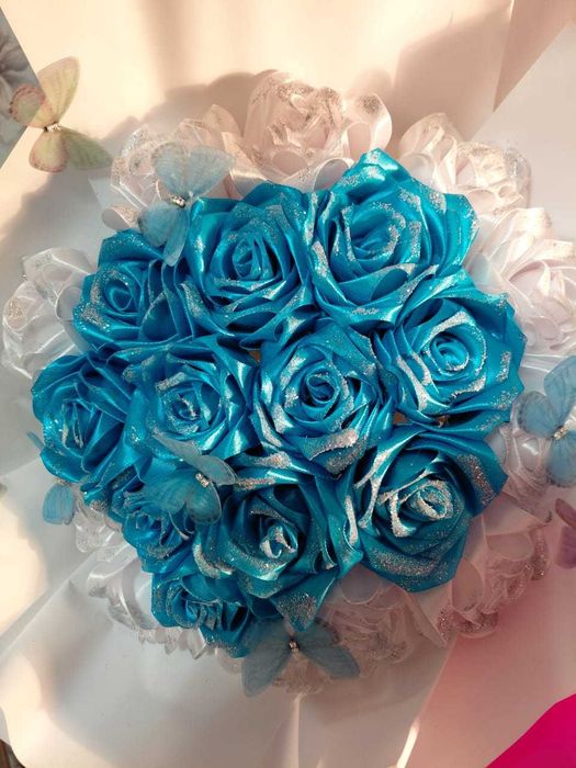 Продам букеты из атласных лент