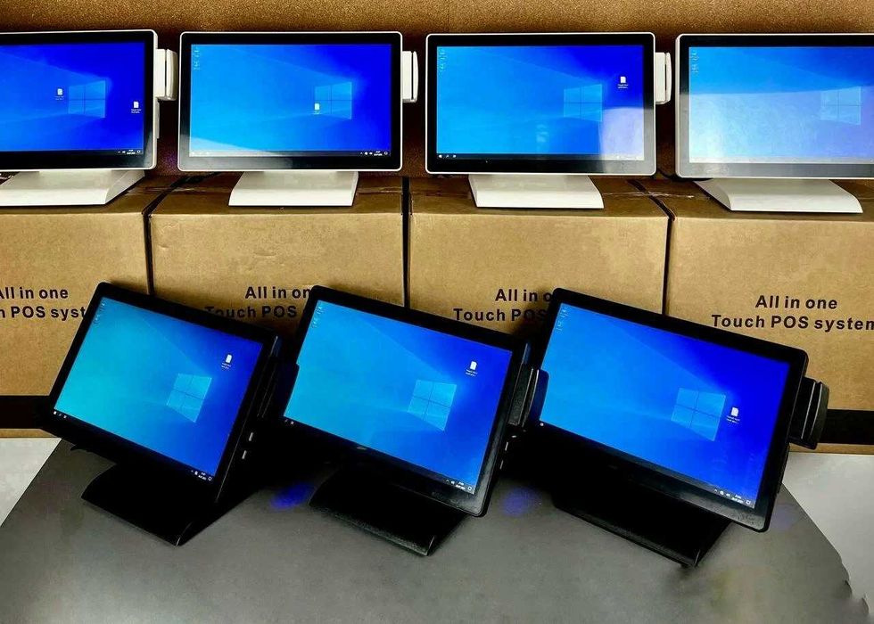 Monobok Sensor Kassa Моноблок Pos Monoblok  Engi OPTOM Сенсорный касса