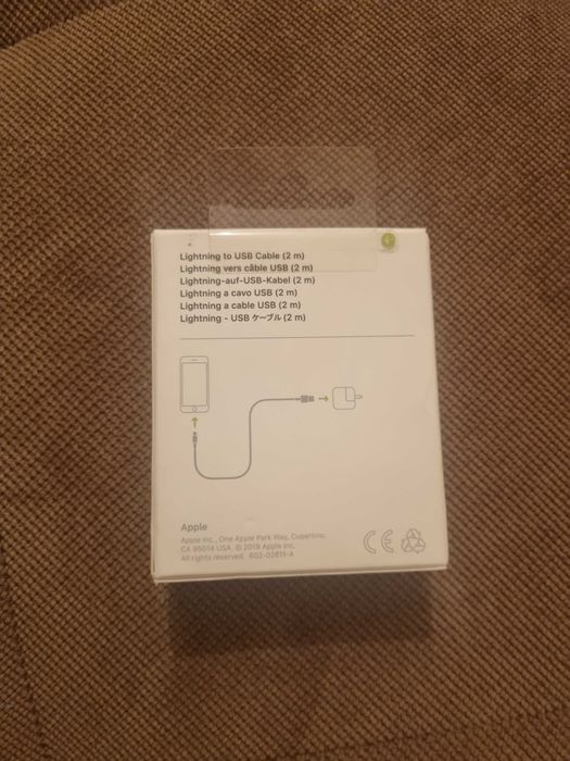 Оригинален Кабел Apple Lightning to USB