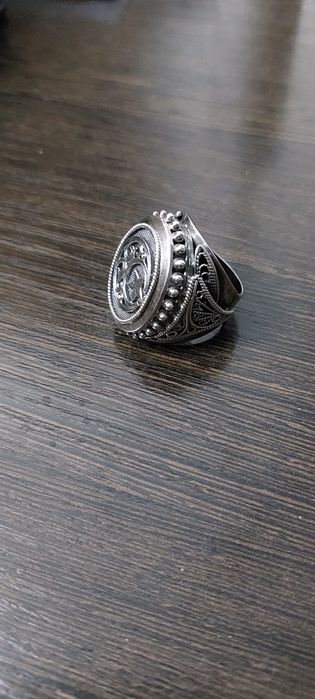 Кольцо серебро вес 21 грамм