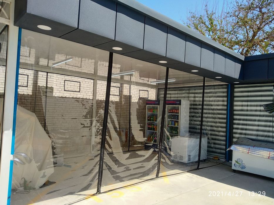 Плёнка на магнитах!ПВХ Завесы! Шторы для дверных проемов! 250.000 м кв