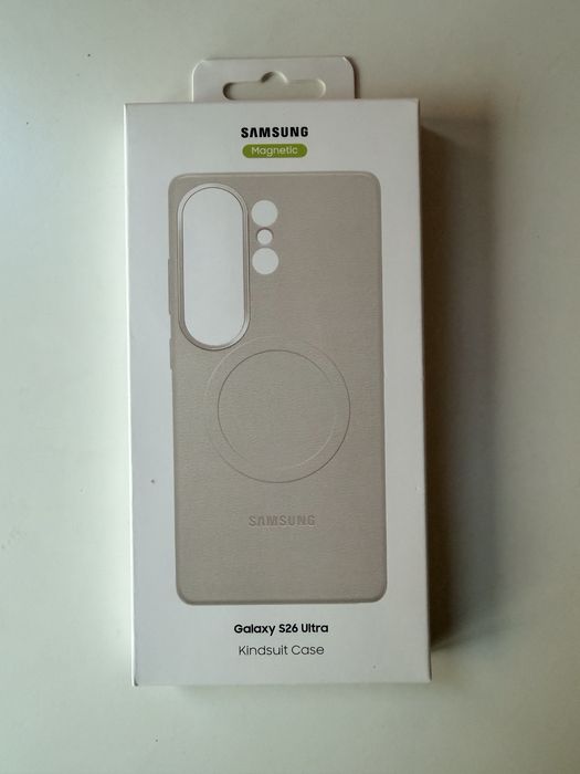 Husă Galaxy S26 Ultra - Aspect Piele, Slim & Elegant