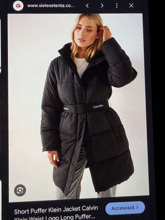 Geaca Calvin Klein noua originala