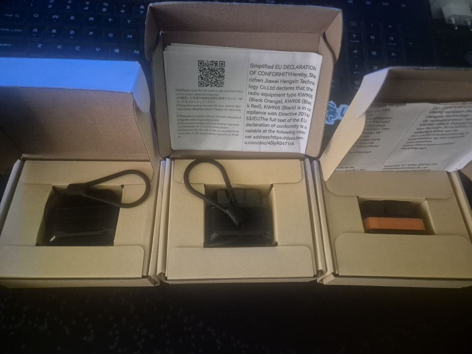 OBDII Konnwei scanner BT