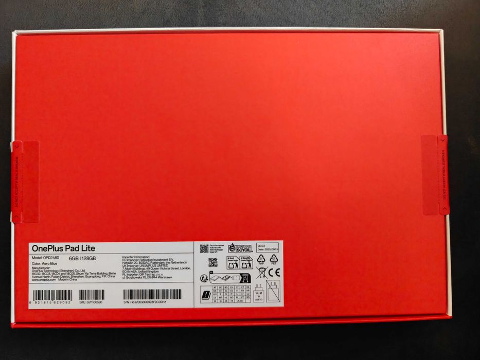 Таблет OnePlus Pad Lite, осемядрен, 11", 6GB RAM, 128GB