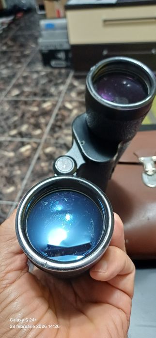 Binoclu Carl Zeiss Jena Dekarem 10×50 defect