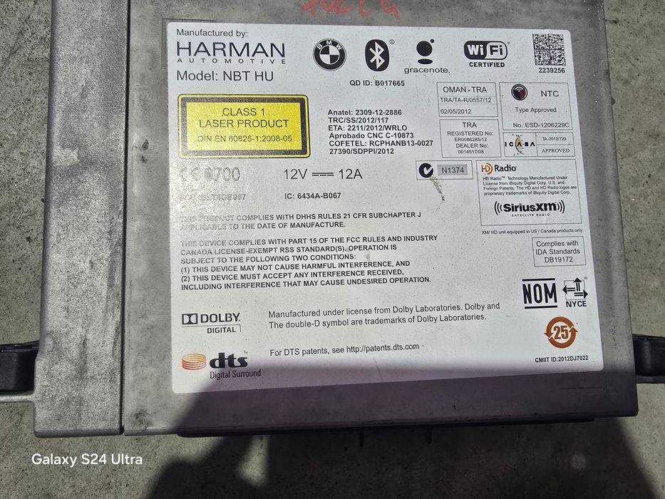 Navigatie mare nbt bmw f10.f11 f01 f02 f07 f06 f12 f13