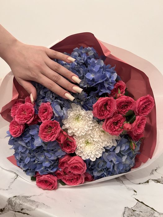 1 сағат алдын келген гүл