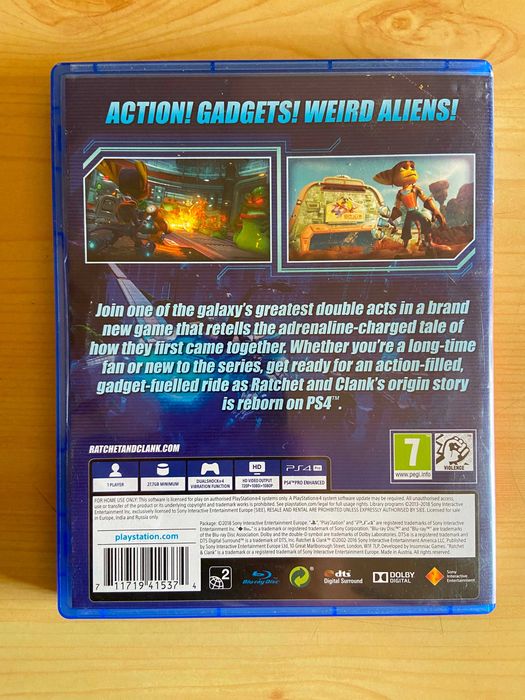 Игра За PS4 Ratchet & Clank